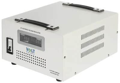 Stabilizator de tensiune de rețea VOLT Polska AVR-PRO-5000VA, 5000 VA, 130-260 V AC