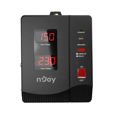 Stabilizator tensiune nJoy 2000VA Alvis, 1200W, 2x Schuko
