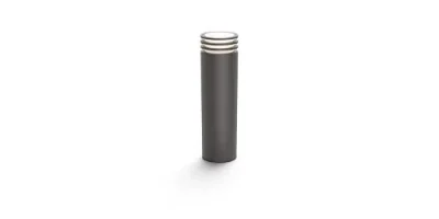 Stalp LED pentru exterior Philips Hue Lucca, 1xE27, 9W (60W), 806 lm ,lumina calda (2700K), IP44, 770x142mm, Antracit