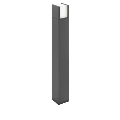 Stalp LED pentru iluminat exterior Philips Arbour, 6W (54W), 600 lm ,lumina neutra (4000K), IP44, 770x100mm, Antracit