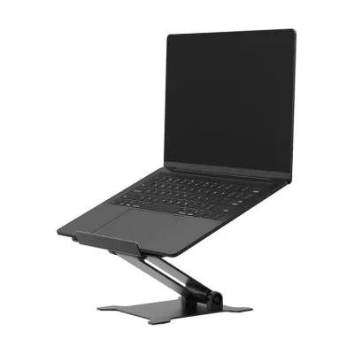 Stand laptop Neomounts, pentru laptopuri cu diagonale de 11"-15", greutate maxima suportata 5 kg, tilt, inaltime reglabila manual 17-168mm, negru, garantie 5 ani.