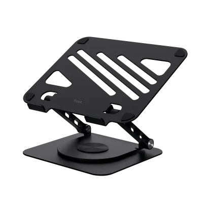 Stand  laptop Trust Zeff Metal, dimensiune maxima laptop 16 ", greutate maxima suportata 10kg, negru