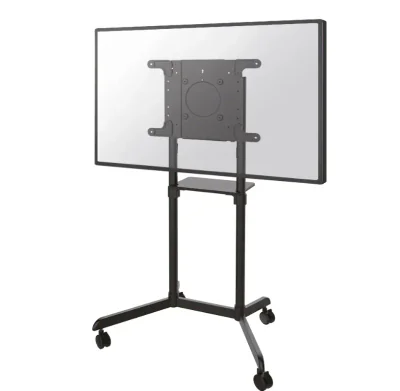 Stand mobil de podea, Neomounts by Newstar NS-M1250BLACK, 37"-70", VESA max. 600x400, suporta pana la 70kg, inclinatie 5°, rotatie 90°, negru