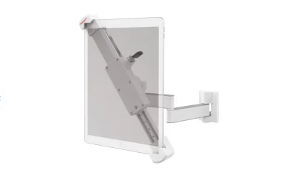 Stand tableta si telefon mobil Barkan T72VL, 7" - 14"/ 18-36 cm, Greutate maxima 5.6kg, Culoare: Alb.
