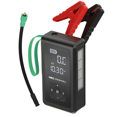 Starter auto multifuncțional cu compresor de aer Green Cell CJSGC03, Li-ion