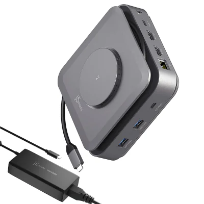 Stație de andocare J5CREATE JCD3199P-EN, 0,7 m, Space Grey