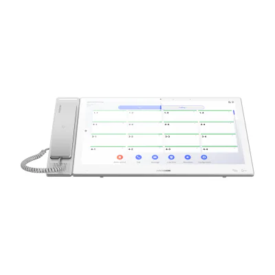 Stație de asistentă pentru sistem de apel asistentă HIKVISION DS-KHM9803X, ecran 15,6 inch, PoE