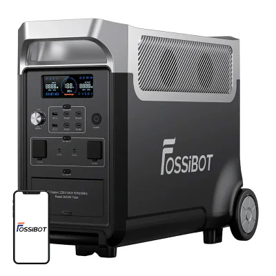 Stație de încărcare FOSSIBOT F3600 Pro 3600 W (negru)