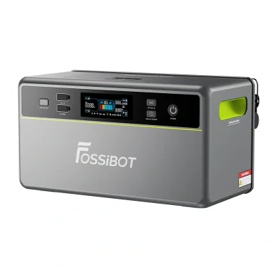Stație de încărcare FOSSIBOT FBP1200 de 1200 W (verde)