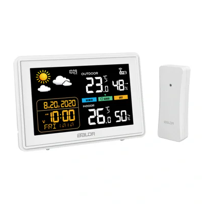 Stație meteorologică BALDRTHERM B0359WST2H2PR cu senzor exterior