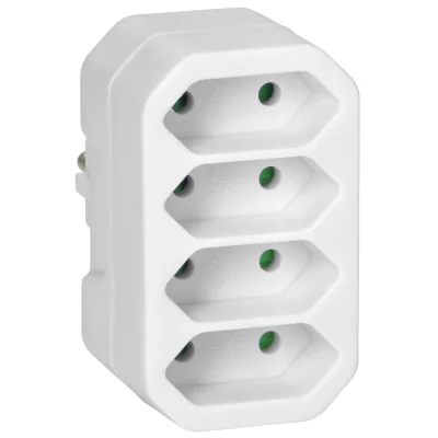 Ștecăr cu prize multiple ORNO OR-AE-13279/W, 2300 W