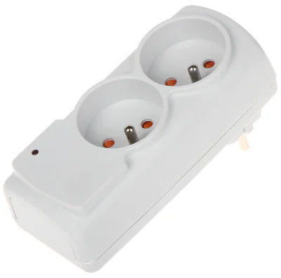 Ștecăr cu prize multiple și protecție la supratensiune ACAR ACAR-MINI-AGD, 230 V AC, 10 A