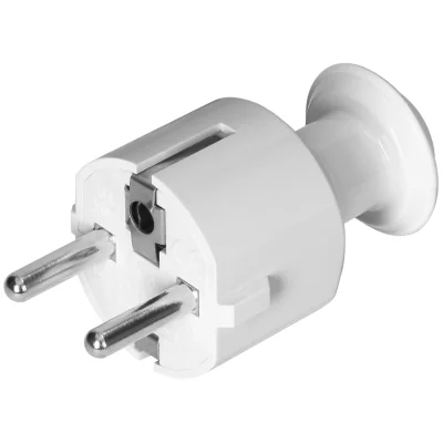 Ștecăr drept ORNO OR-AE-13304/W, 230 V, 16 A