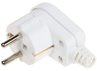 Ștecăr unghiular Elektro-Plast 3390-00/EPN, 250 V, 16 A