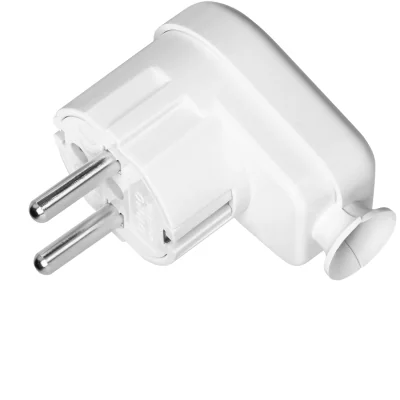 Ștecăr unghiular ORNO OR-AE-13305/W, 230 V, 16 A