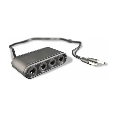 Steelplay Gamecube® Controllers Adapter (Switch), Nintendo Switch, Adapter, Black, USB, Wired, 1 pc(s)