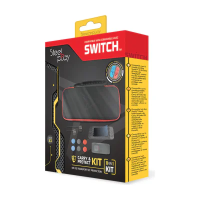 Steelplay JVASWI00007, Set, Nintendo Switch, 205 mm, 40 mm, 270 mm, 259 g