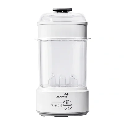 Sterilizator pentru biberoane Grownsy cu uscător (gri)