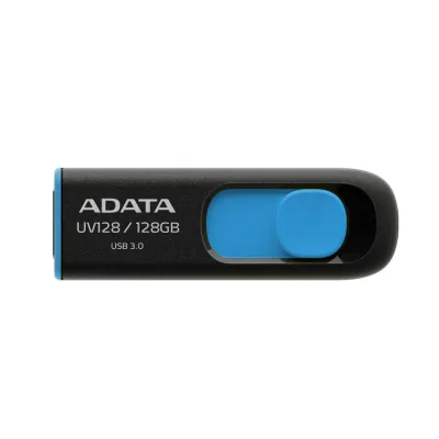 Stick USB ADATA DashDrive UV128 128GB, USB 3.2 Gen 1, 90 MB/s citire, 40 MB/s scriere