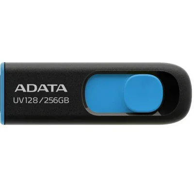 Stick USB ADATA UV128, 256GB, USB 3.2 Gen 1, 100 MB/s citire