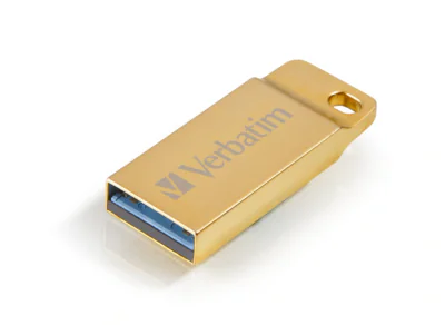 Stick USB VERBATIM Metal Executive, 32GB, USB 3.2 Gen 1, 80 MB/s citire
