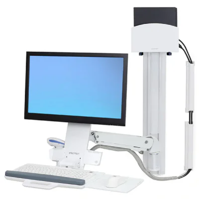 STYLEVIEW SIT-STAND COMBO SYS/BRIGHT WHITE TEXTURE