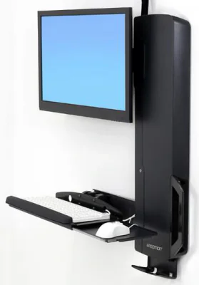 STYLEVIEW SIT-STAND VL/HIGH TRAFFIC AREAS BLACK