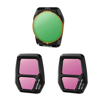 Sunnylife A3S-FI925CPL filtru lentile reglabil, CPL+ND8+ND16 pentru AIR 3S 3pcs