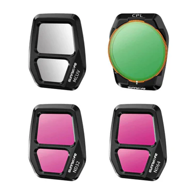 Sunnylife A3S-FI928 4pcs set de filtre pentru lentile pentru AIR 3S