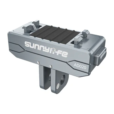 Sunnylife AD020 adaptor magnetic din aluminiu pentru Insta360 X5 / Ace / Ace Pro 2 / 1