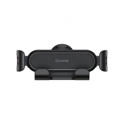 SUPORT AUTO Baseus Stable Gravitational, pt. SmartPhone, fixare grilaj ventilatie, negru "SUWX010001" - 6932172616830