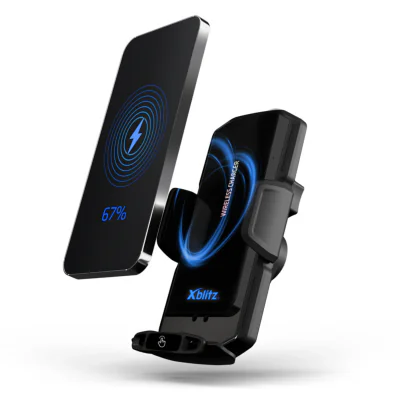 Suport auto pentru dispozitive mobile Xblitz XB-FX2-EXCLUSIVE, prindere cu clemă