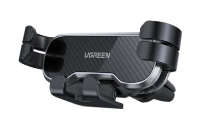 SUPORT AUTO Ugreen pt. SmartPhone, "LP228" fixare grila ventilatie, negru "80871" - 6957303888719