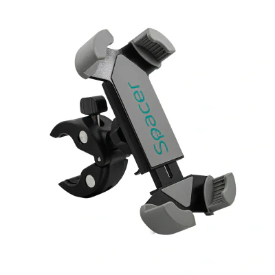 SUPORT Bicicleta SPACER pt SmartPhone, Multi-Purpose, fixare de bare de diferite dimensiuni, Negru, "SPBH-MP-01"