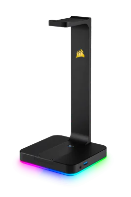 Casti Gaming Head-band Corsair ST100 RGB Premium, Wired, Negru