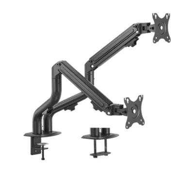 GEMBIRD Full-motion desk 2-display mounting arm 17-35inch