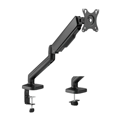 SUPORT de birou LOGILINK, pt 1 TV/monitor plat, diag. max 32 inch, rotatie, inclinare, orizontala, verticala, max 9 Kg, negru, "BP0171"