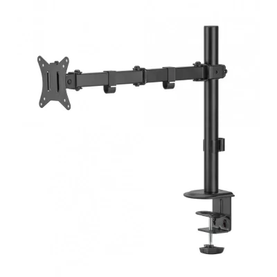 Suport de birou pentru monitor, Nexio, 17-32 inch(43cm-81cm), brat dubla articulatie, reglabil, capacitate sustinere 9KG, Negru "NX-LDT66-C012"