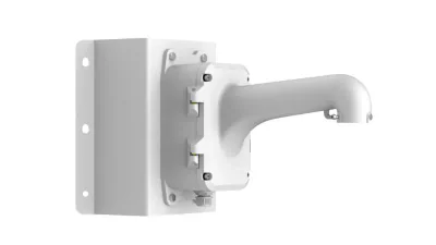 Suport de colț cu cutie de joncțiune pentru camere PTZ ND-1604ZJ-BOX-CORN, 543 x 256 x 200 mm, alb