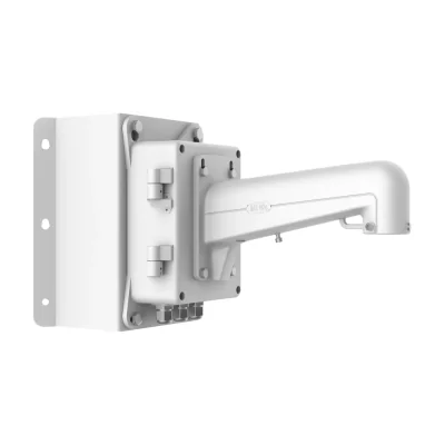 Suport de montaj pe colț HIKVISION DS-1602ZJ-BOX-CORN, aliaj de aluminiu și oțel, White