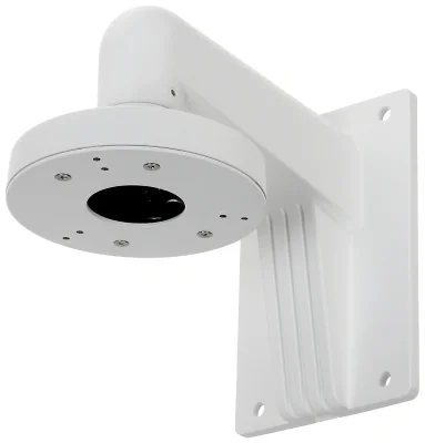 Suport de montaj pe perete HIKVISION DS-1273ZJ-130-TRL, pentru cameră dome (cu placă adaptor), aliaj de aluminiu, White