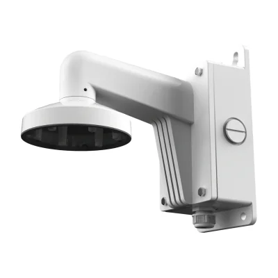 Suport de montaj pe perete HIKVISION DS-1273ZJ-140B, pentru camere dome DS-2CC51xxP(N) (cu doză de joncțiune), aliaj de aluminiu, White