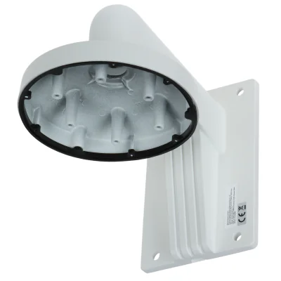 Suport de montaj pe perete HIKVISION DS-1473ZJ-155, pentru camere dome, aliaj de aluminiu, White
