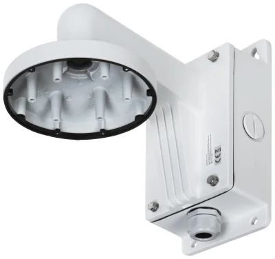 Suport de montaj pe perete HIKVISION DS-1473ZJ-155B, pentru camere dome, aliaj de aluminiu, White