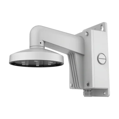 Suport de montaj pe perete HIKVISION DS-1473ZJ-155B, pentru camere dome, aliaj de aluminiu, White