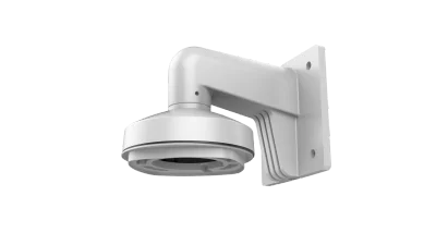 Suport de montaj pe perete pentru camere mini dome Hikvison  DS-1272ZJ- 120,material aliaj de aluminiu, culoare alba, dimensiuni 120×122× 173.5mm, greutate 440g