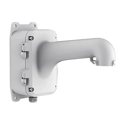 Suport de montaj pe perete pentru PTZ HIKVISION DS-1604ZJ-BOX, aliaj de aluminiu, White