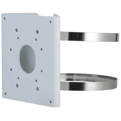 Suport de montaj pe stâlp DAHUA PFA156, stâlp Φ80-150 mm, aluminiu, White
