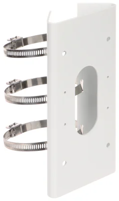 Suport de montaj pe stâlp HIKVISION DS-1475ZJ-SUS, oțel inoxidabil, White