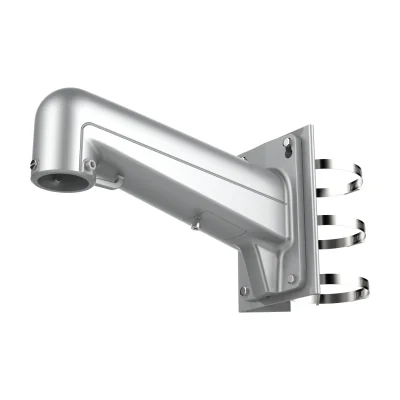 Suport de montaj pe stâlp pentru PTZ HIKVISION DS-1602ZJ-POLE-P, aliaj de aluminiu, Grey